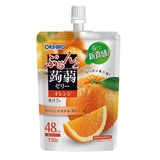 ORIHIRO Konjac Jelly Orange 130g