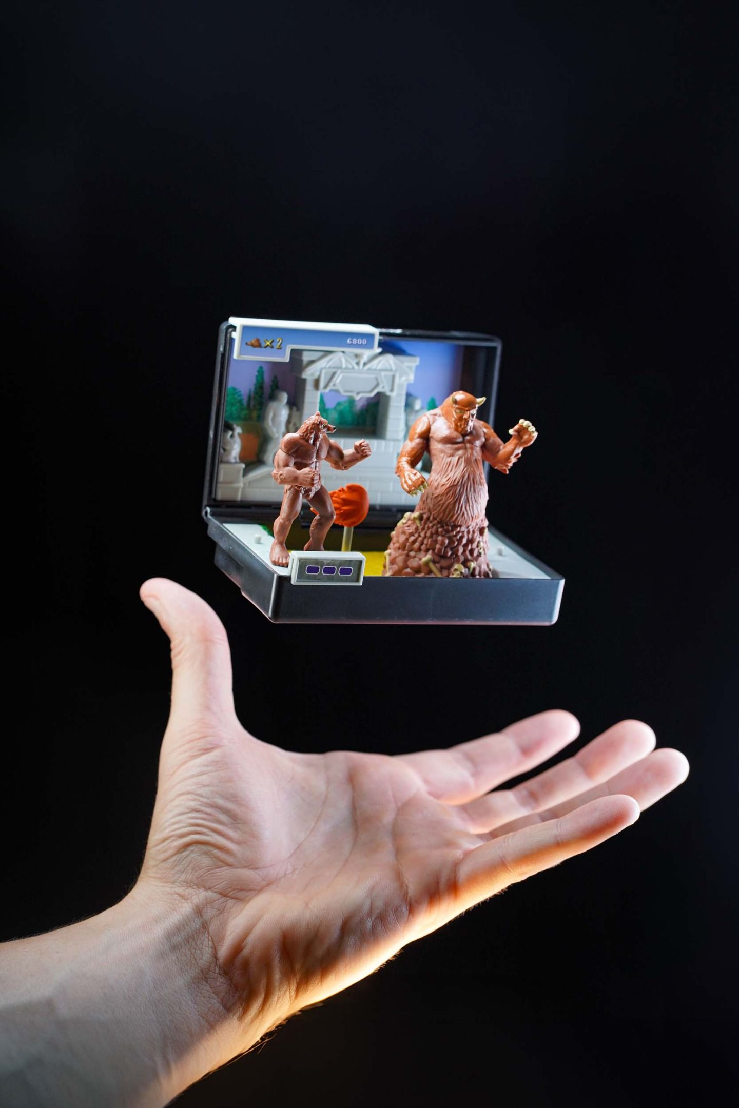 Console Heroes Altered Beast Graveyard Diorama