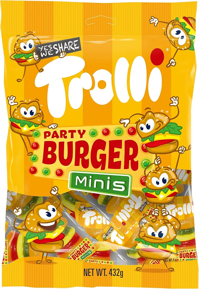 Trolli Party Burger Minis 432g