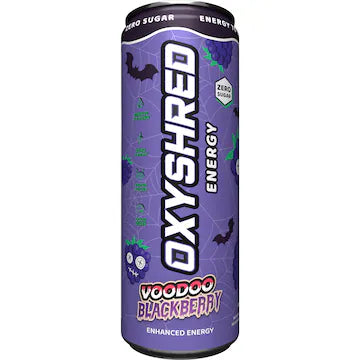 Oxyshred Energy Voodoo Blackberry 355ml