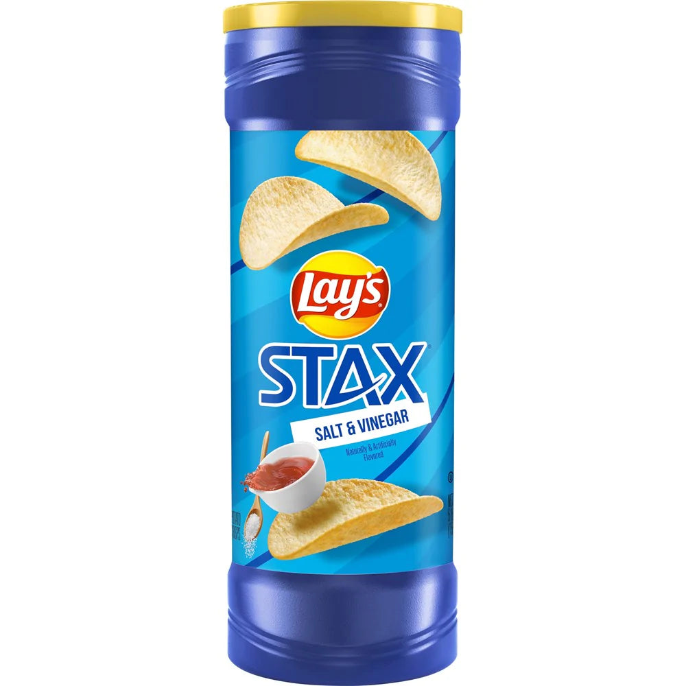 Lay's Stax salt & vinegar 155.9g