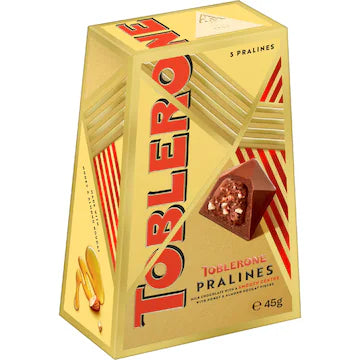 Toblerone Pralines Milk Chocolate Gift Box 45g