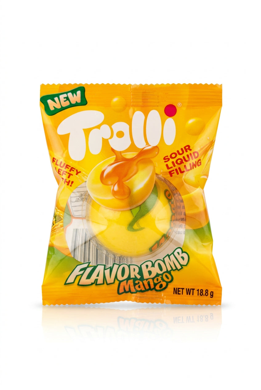 Trolli Flavour Bomb Mango Sour Liquid Filling 18.8g