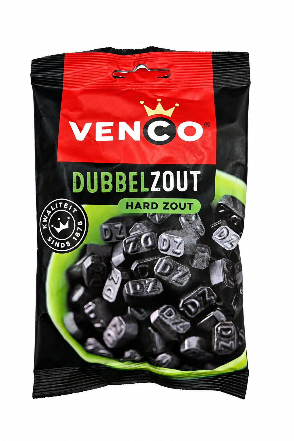 Venco Dubbel Zout Hard Zout 120g