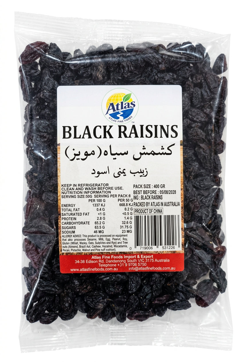 Black Raisins 400g