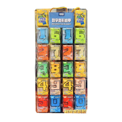Deformation Number Block Toy