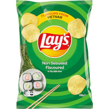 Lay's Thin Potato Chips Nori Seaweed 150g