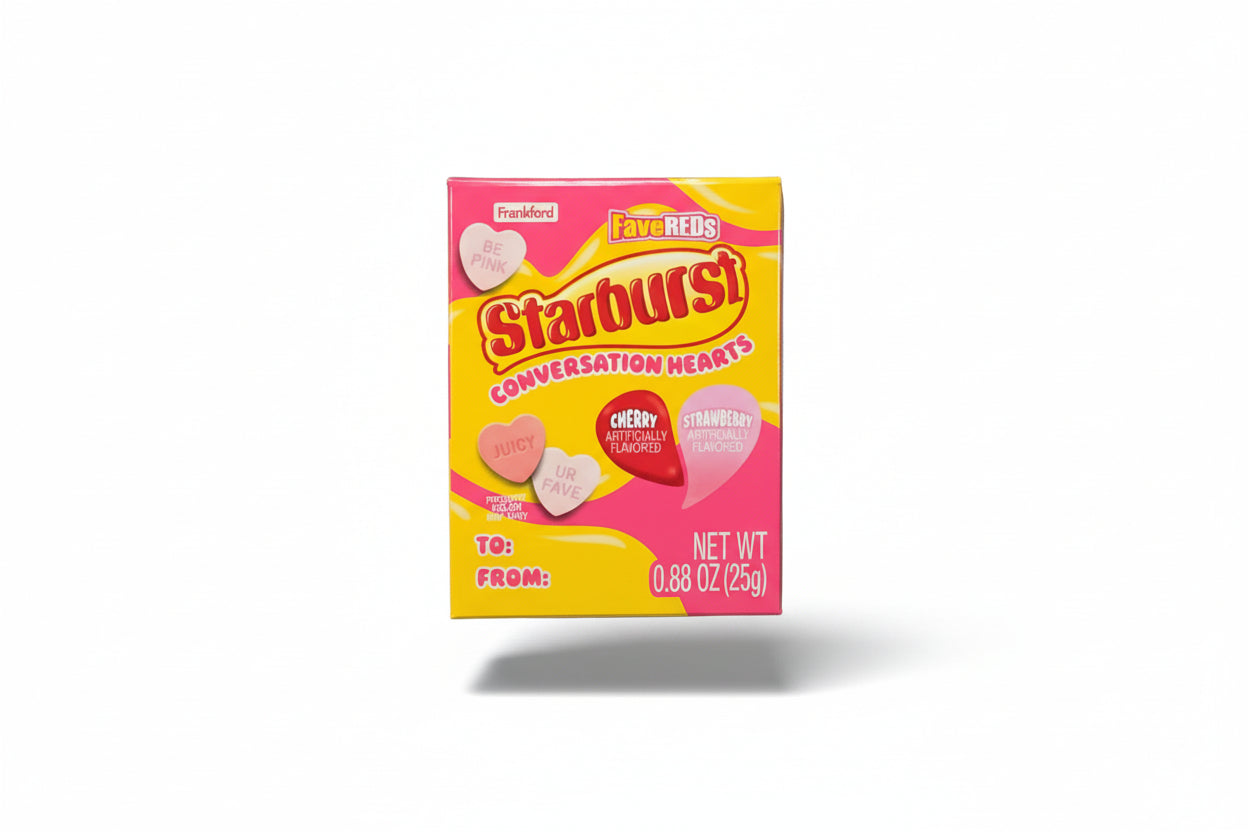 Starburst Conversation Hearts 25g