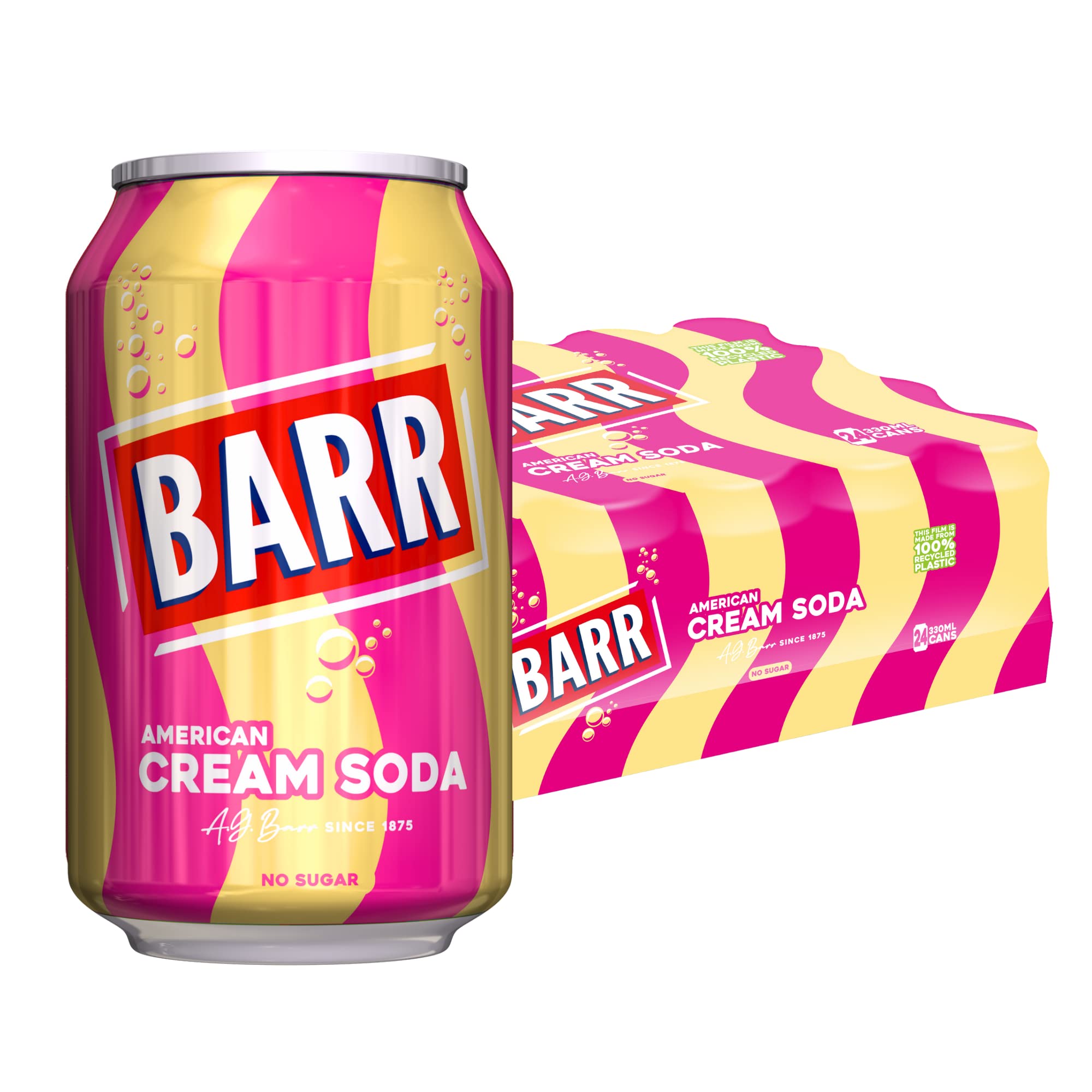 BARR American Cream Soda 330ml