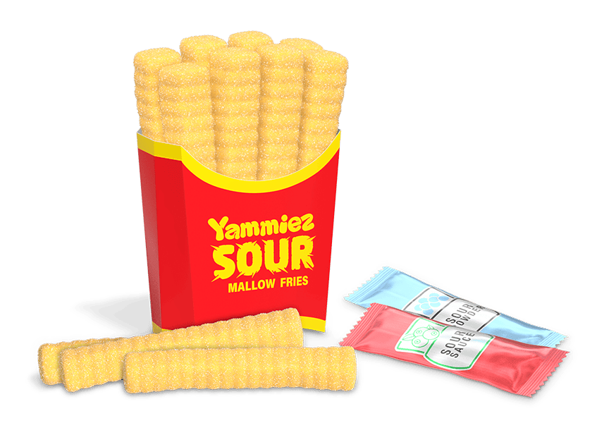 Yammiez Marshmallow Fries 44g