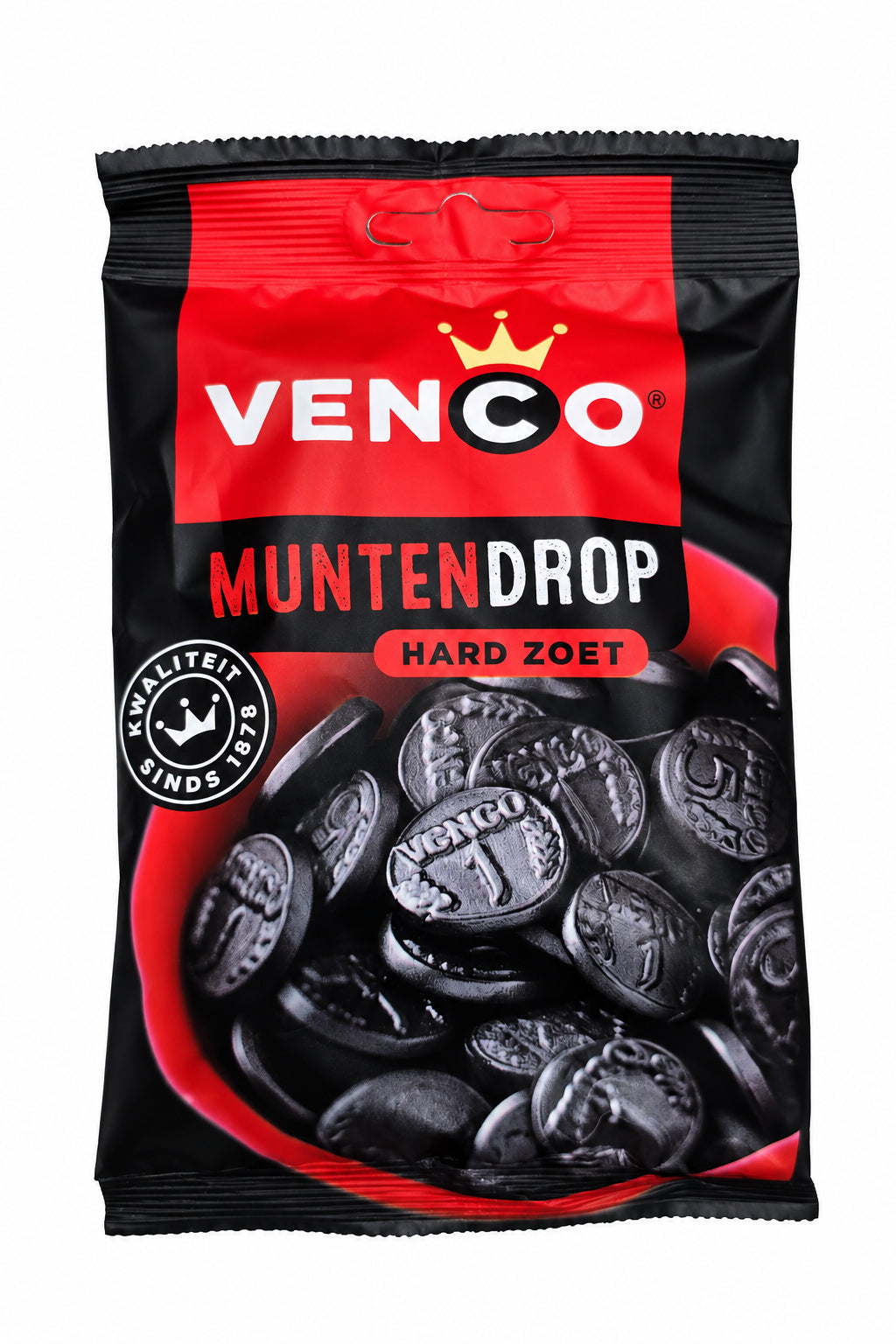 Venco Munten Drop Hard Zout 120g