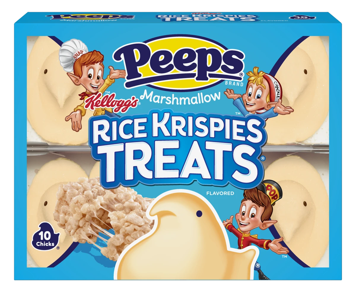 PEEPS Marshmallow Rice Krispies Treats 85g