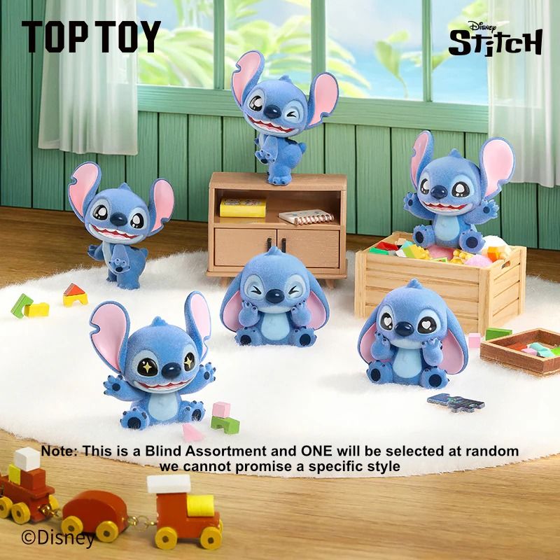 Top Toy Stitch Mini Fluffy Series Figures Surprise Bag