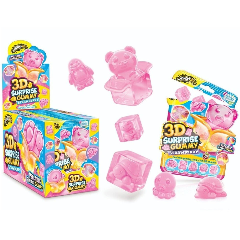 Johnnybee 3D Peelable Surprise Gummy 57g