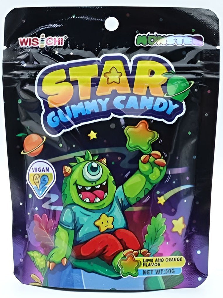 Monster Fruitastic Gummies Lime Orange 50g