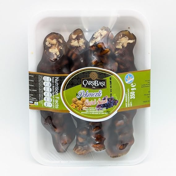 CARSIBASI PEKMEZLI Rolled Walnut Grape Delight 350g