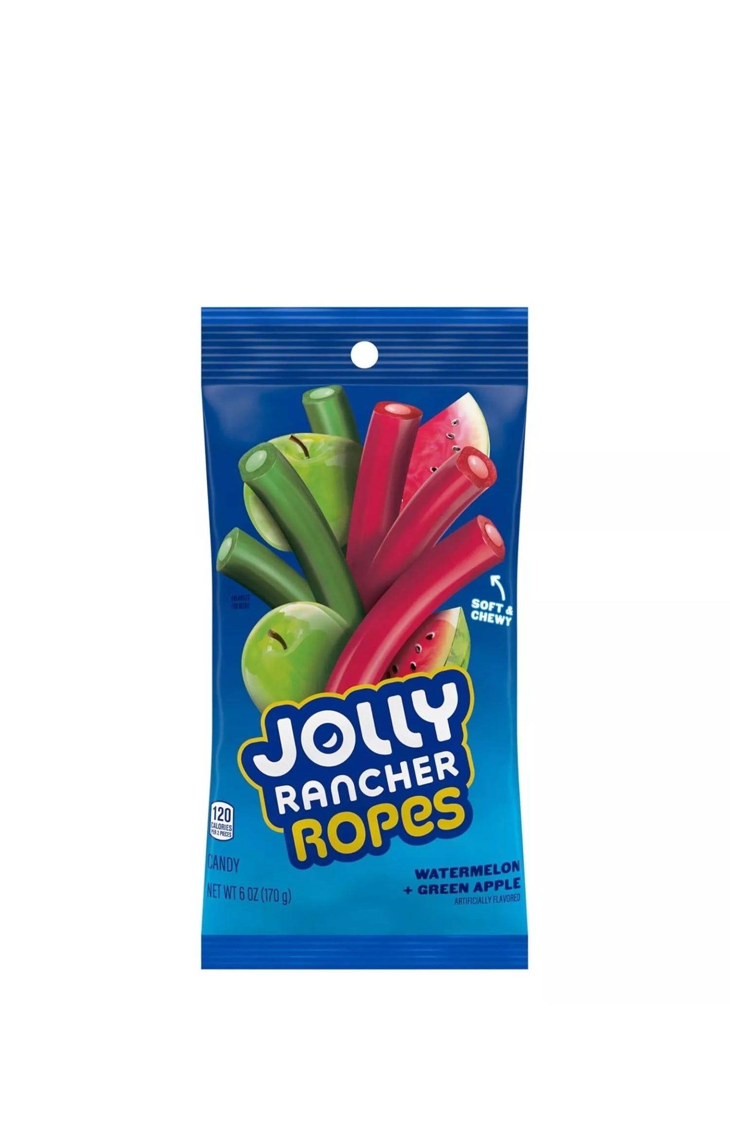 JOLLY RANCHER Ropes Watermelon and Green Apple 170g