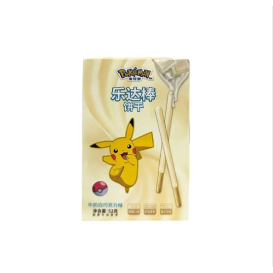 Pokemon Vanilla Biscuit Sticks 52g