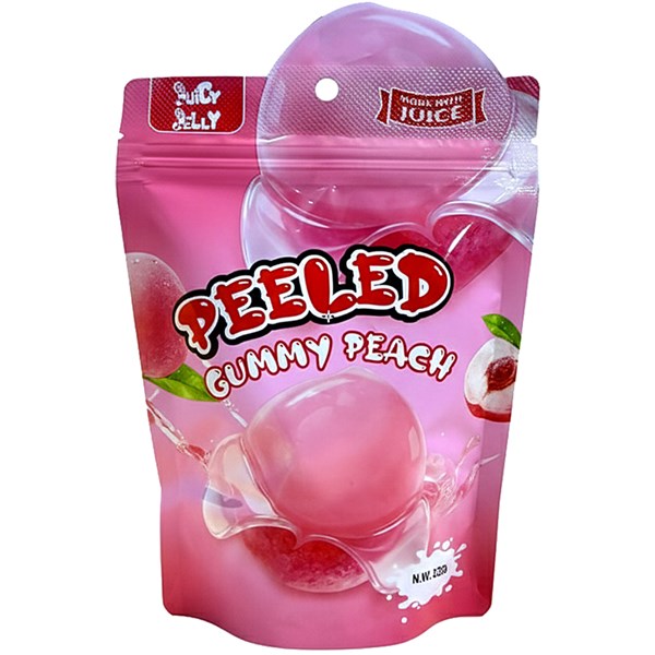 Peeled Gummy Peach 120g