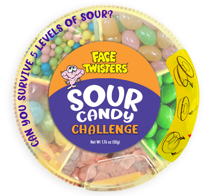 Face Twisters Sour Challenge 50g