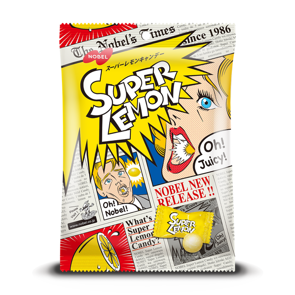 Nobel Super Sour Lemon 80g