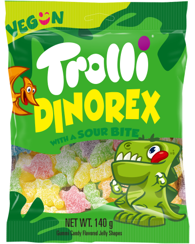 Trolli Dinorex With Sour Bite 140g