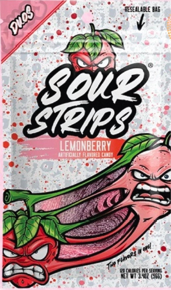 Sour Strips Lemonberry 96g