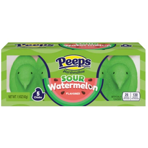 PEEPS Marshmallow Chicks sour watermelon 42g