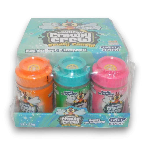 Crunchy Crawly Crew Fruity Candy 70g