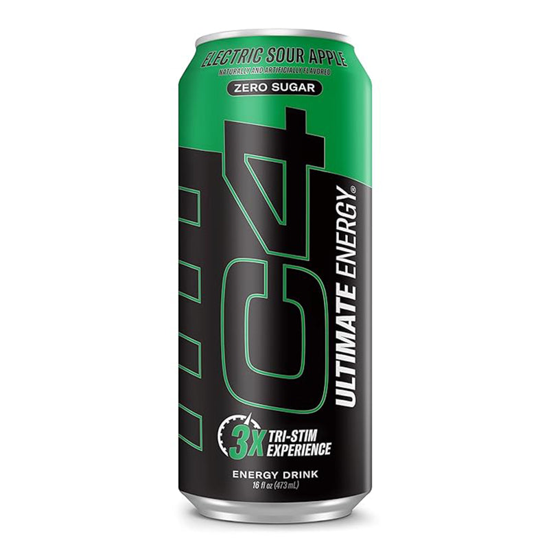 C4 Ultimate Energy Electric Sour Apple 473ml