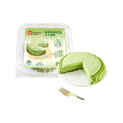 Hema Freshippo Matcha Milk Foam Soufflé Cheesecake 600g