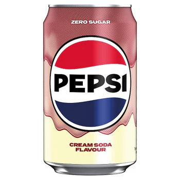 PEPSI Cream Soda Zero UK 330ml