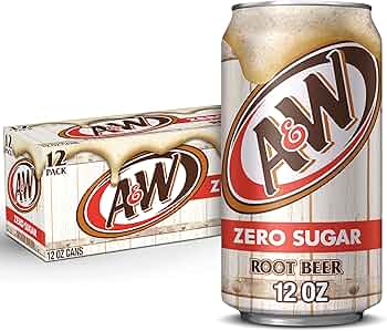 A&W Root Beer Zero Sugar 355ml