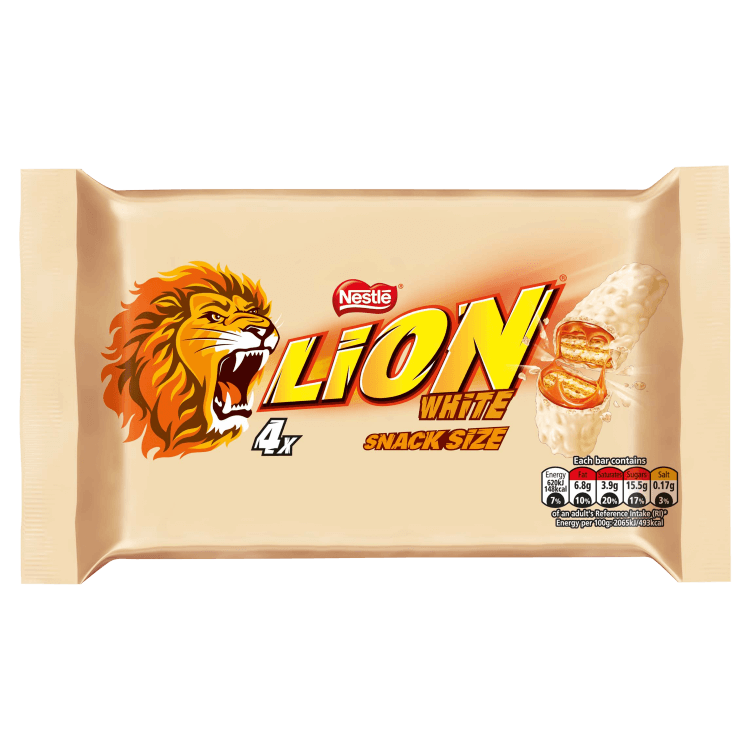 Nestle Lion Bar white Pack 120G