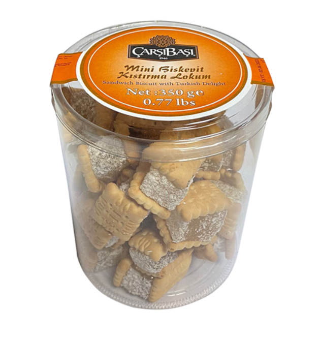 CARSIBASI Sandwich Biscuits With Turkish Delight 350g