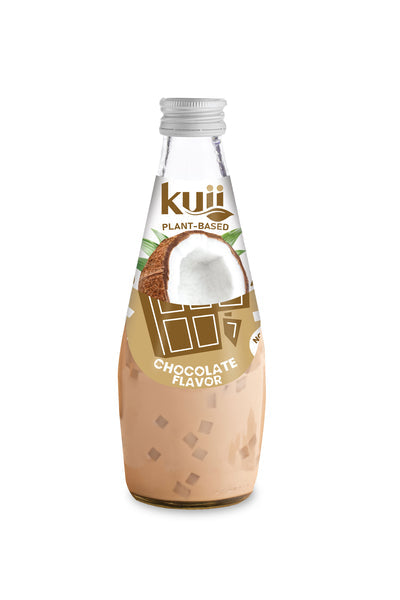 KUJI Chocolate Coconut Milk with Nata De Coco 290ml