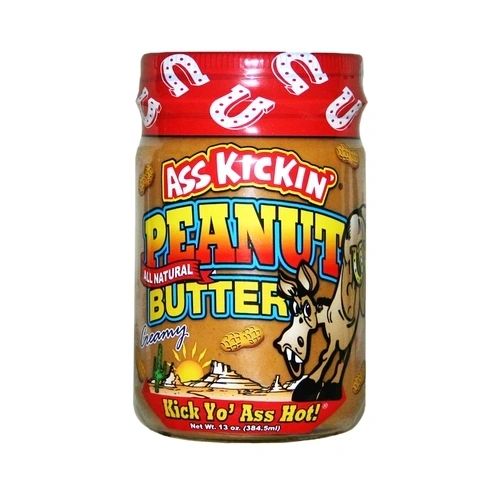 ASS KICKIN PEANUT BUTTER 384.5ML