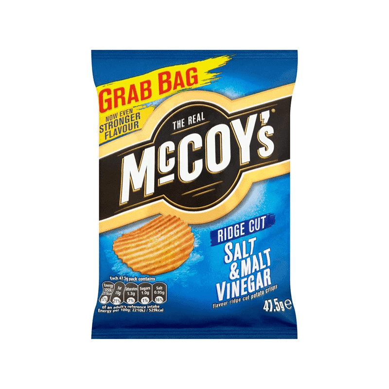 The Real McCoy's Salt & Vinegar 45g