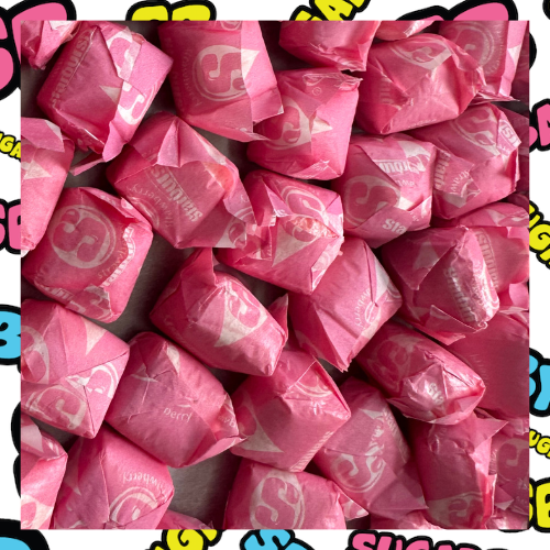 FREEZE DRIED REGULAR STARBURST PINK FRUIT CHEWS 18 PIECES