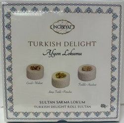 INCIBEYAZ SULTAN SARMA LOKUM TURKISH DELIGHT 450g