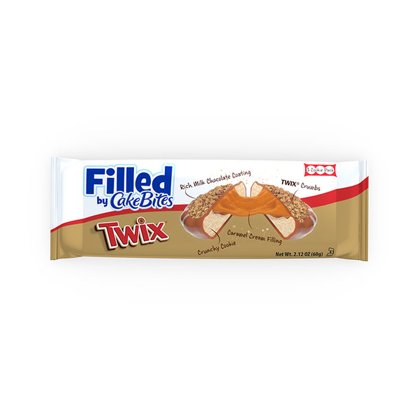 CAKE BITES FILLED TWIX FLAVOURED 60g