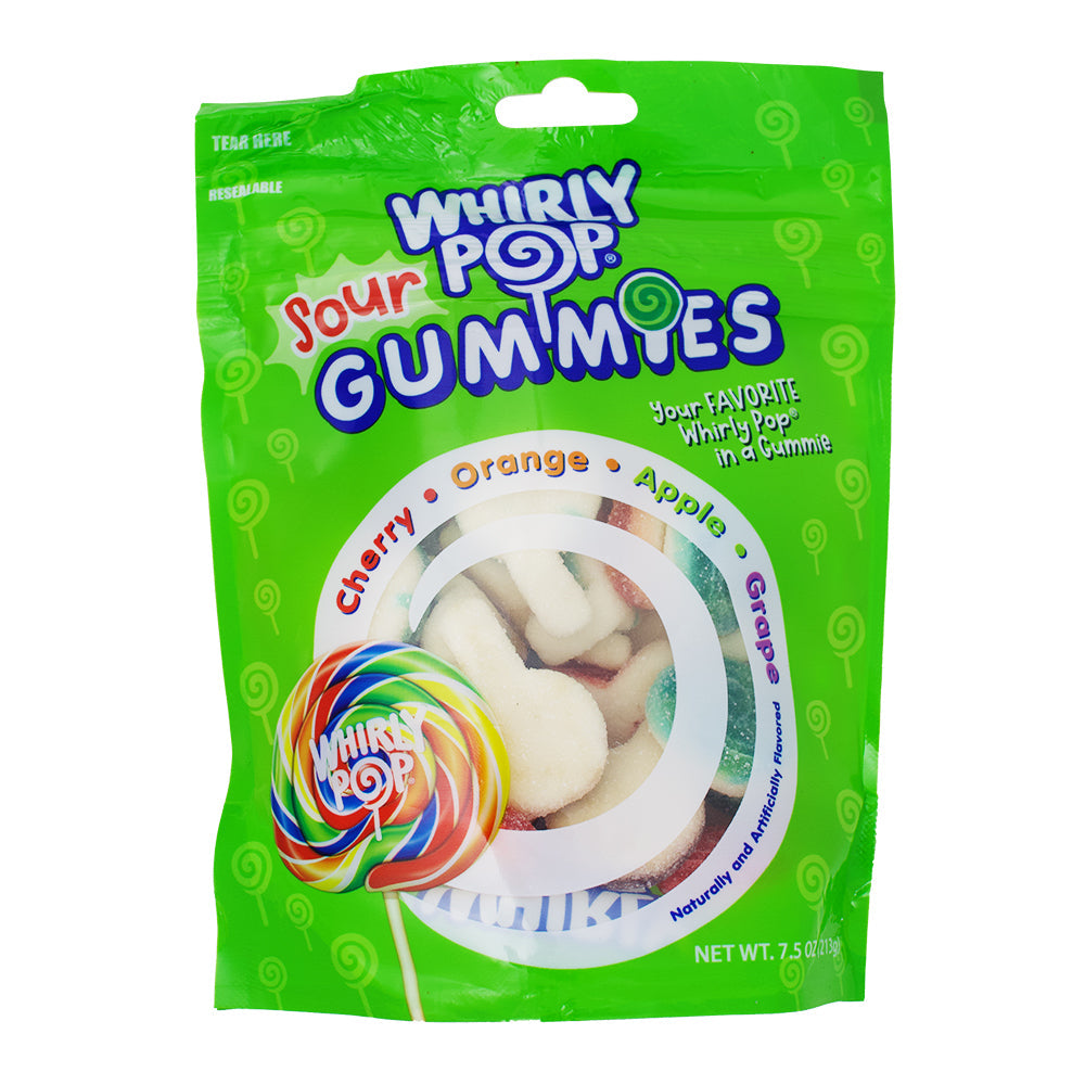 Whirly Pop Gummies Sour 213g