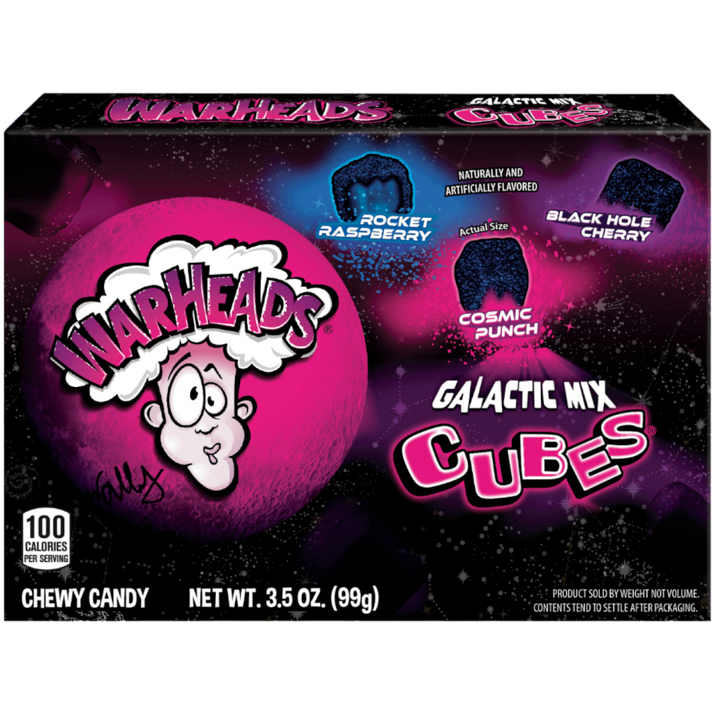 WARHEADS Galactic Mix Cubes 99g