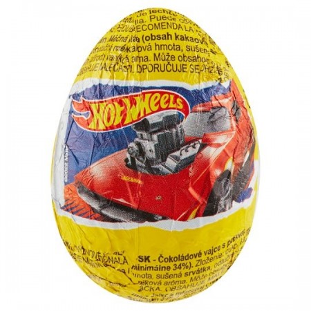 Zaini Hot Wheels Chocolate Egg 20g