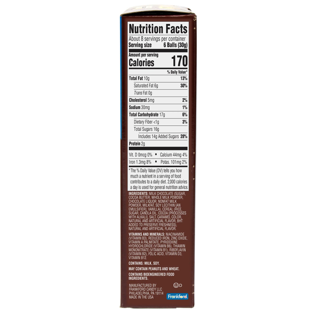 COCO PEBBLES MILK CHOCOLATE 'N CEREAL BITES 227G