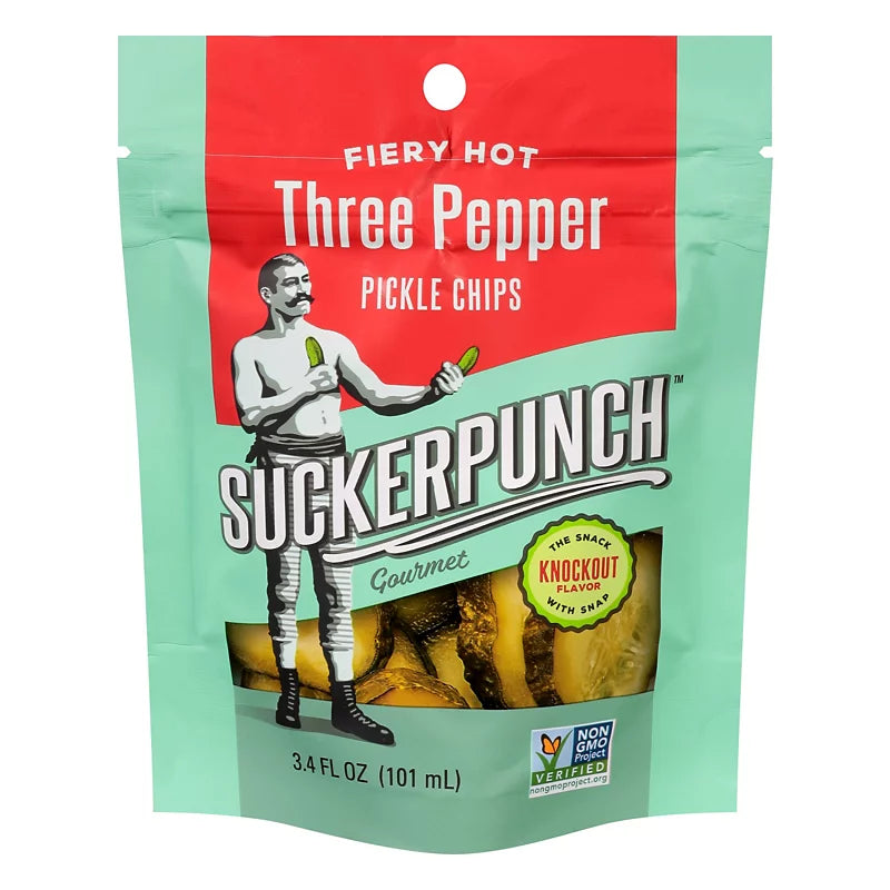 SUCKERPUNCH 3 Pepper Fire Pickle Chips 101ml