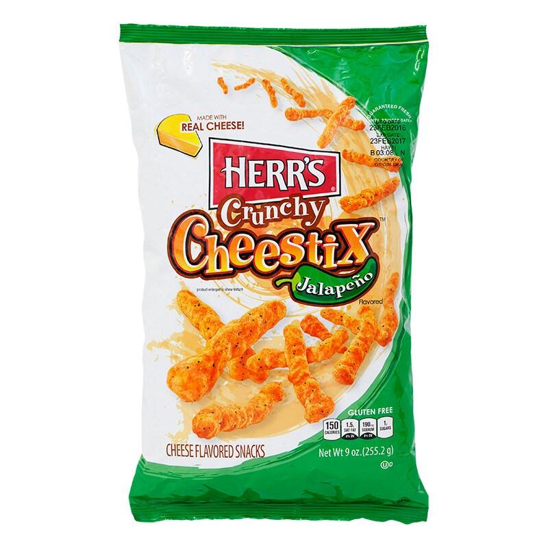 Herr's Crunchy Cheestix Jalapeno