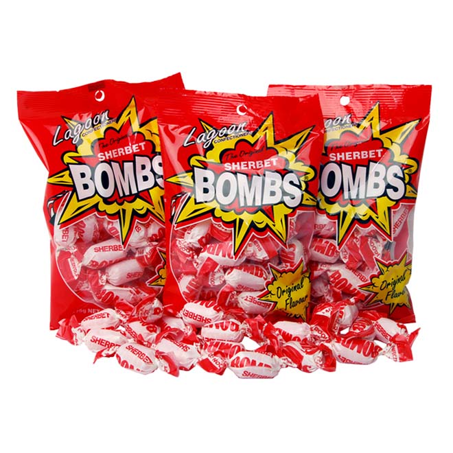 SHERBET BOMBS ORIGINAL FLAVOUR 175G