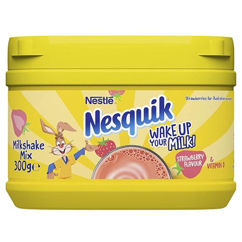 NESTLE Nesquik Strawberry Milkshake Mix 300g