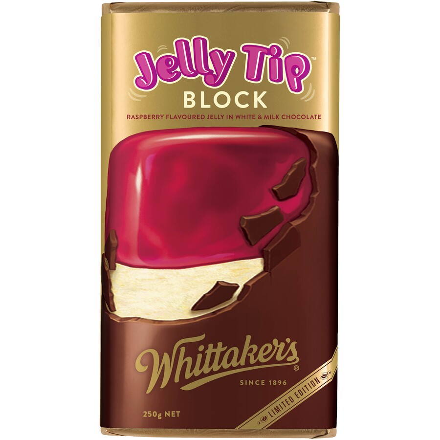 WHITTAKER'S Jelly Tip Block 250g